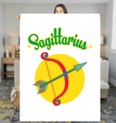 Sagittarius Sherpa Blanket | Zodiac Series 5 - Beyond T-shirts